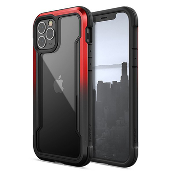 X-Doria Raptic Shield Case For Apple iPhone 12/Pro - Black/Red Gradient