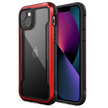 X-Doria Raptic Shield Pro Case/Cover For Apple iPhone 13 - Red