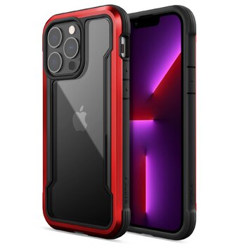 X-Doria Raptic Shield Pro Case/Cover For Apple iPhone 13 Pro - Red