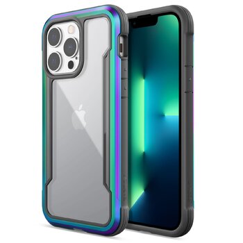 X-Doria Raptic Shield Pro Case/Cover For Apple iPhone 13 Pro - Iridescent