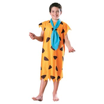 Rubies Fred Flintstone Classic Boys Dress Up Costume - Size S