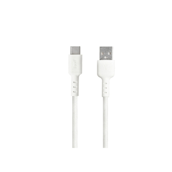 3sixT Tough 1.2m Male USB-A to USB-C V2.0 Cable - White