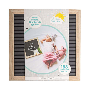 Hello Sunshine 30.5cm Square Letter Board w/ 188-Characters Set