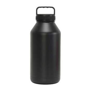 Annabel Trends Watermate Stainless Steel Big Drink Bottle BLK 1.9L