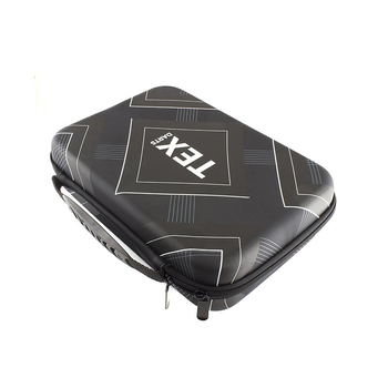 TEX Darts Deluxe 12 Dart Travel Storage Case Black White