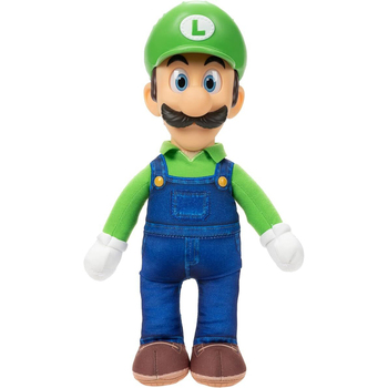 Nintendo Super Mario Movie 12''/30.5cm Roto Poseable Plush Luigi 3y+