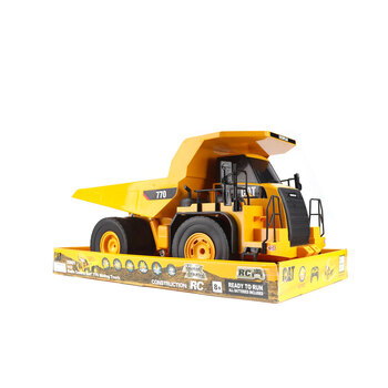 Diecast Masters Cat 770 Mining Truck With Metal Body 2.4 Ghz RC Kids Toy 8+