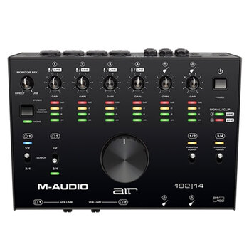 M-Audio Air 192/14 USB 8x4 Audio Interface Monitoring w/ MIDI Black