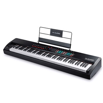 M-Audio Hammer 88 Note Key USB Electric Keyboard Controller Black