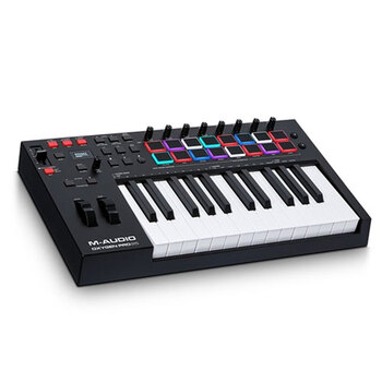 M-Audio Oxygen Pro 25 USB Controller 25 Keys Keyboard Auto-Mapping Smart Control