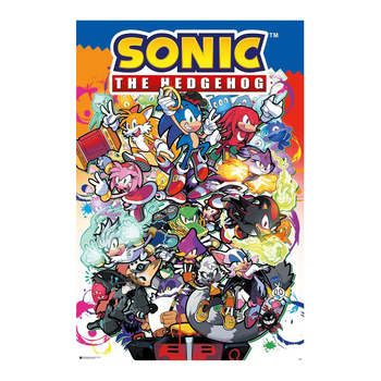 Impact Merch Sonic The Hedgehog Comic Characters Regular Sized Poster 92cm