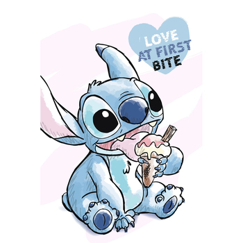 Impact Merch Disney Lilo & Stitch Love at Regular Sized Poster 92x61cm