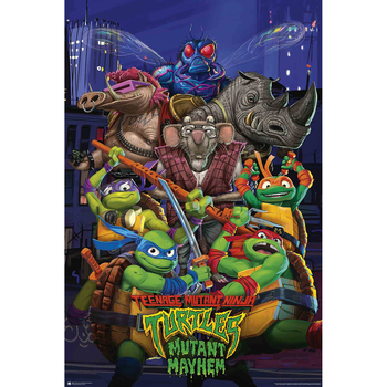 Impact Merch TMNT Mutant Mayhem Movie Regular Sized Poster 92x61cm