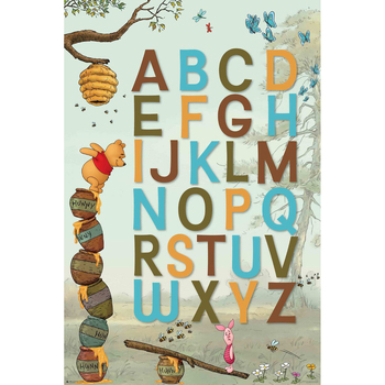 Impact Merch Disney Winnie The Pooh Alphabet Regular Sized Poster 92x61cm