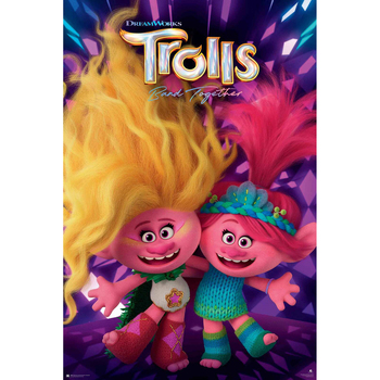 Impact Merch Trolls 3 Poppy & Diva Regular Sized Poster 92x61cm