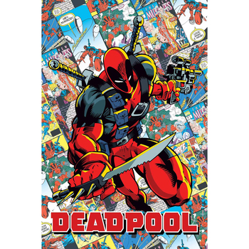 Impact Merch Marvel MCU Deadpool Comic Covers Regular Sized Poster 92x61cm