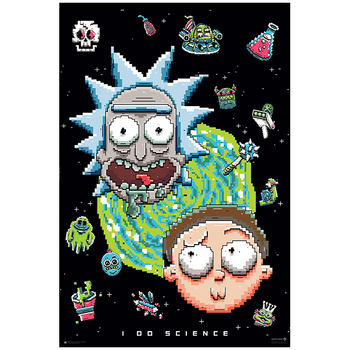 Impact Merch CN Rick & Morty I Do Science Regular Sized Poster 92x61cm