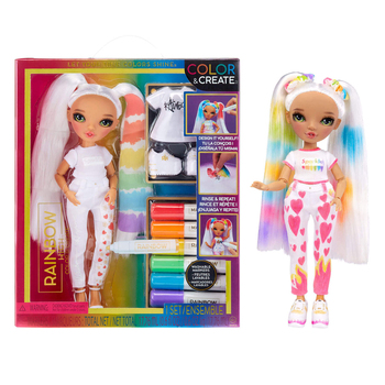 Rainbow High Colour & Create Green Eyes Fashion Doll 4+