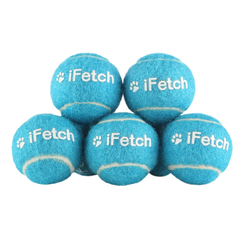 5pc iFetch Balls Small 1.6''/4cm for iFetch Frenzy/Original Launcher Blue