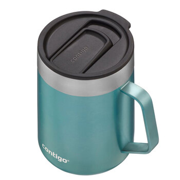 Contigo Streeterville Slider Lid Stainless Steel Mug 414ml Bubble Tea