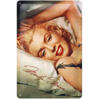 Nostalgic Art 20x30cm Medium Wall Hanging Sign Marilyn