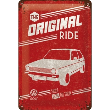 Nostalgic Art 20x30cm Medium Wall Hanging Sign Original Ride Golf