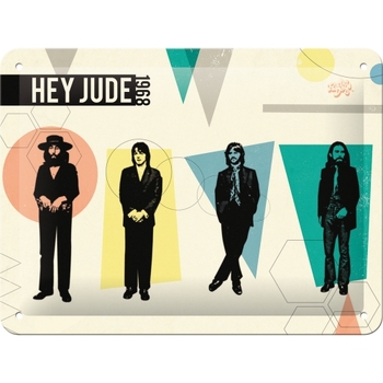 Nostalgic Art 15x20cm Small Wall Hanging Metal Sign The Beatles Hey Jude