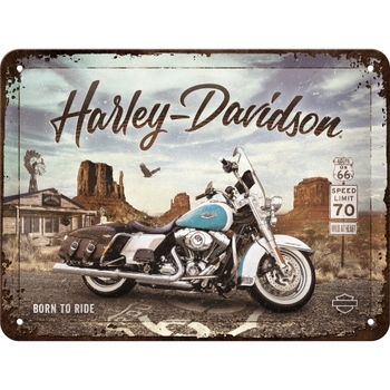 Nostalgic Art 15x20cm Small Wall Sign Harley-Davidson