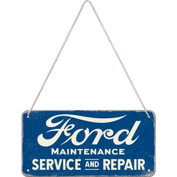 Nostalgic Art Metal 10x20cm Hanging Sign Ford Service & Repair