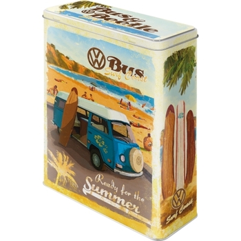 Nostalgic Art 26cm/4L Tin Metal Storage Box Kombi Ready for Summer XL