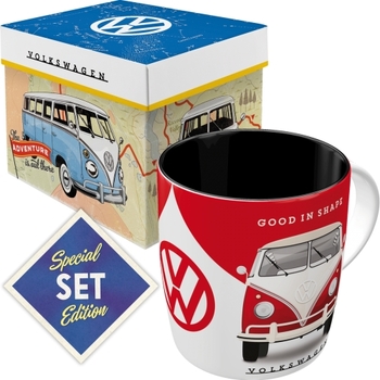 Nostalgic Art VW Good In Shape 330ml Ceramic Mug/Gift Box Combo