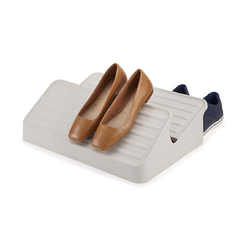 Joseph & Joseph 47cm Shoe-In Large Shoe Rack - Ecru