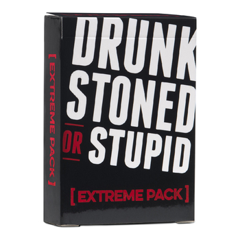 DSS Games Drunk Stoned or Stupid Extreme Pack Card Game 17y+