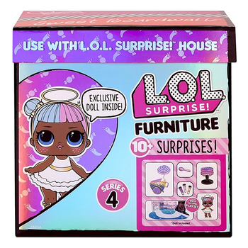 L.O.L. Surprise Furniture W/Doll Wave 3 (Series 4) Asstd 4+