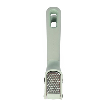 eKu Upcycle Soft Grip Garlic Press - Avocado Green