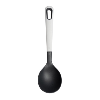 eKu Upcycle Soft Grip Kitchen Ladle - Caviar Black