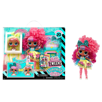 L.O.L. Surprise! Tweens Surprise Swap Fashion Doll- Curls-2- Crimps Cora 4+