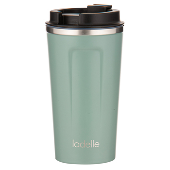 Ladelle Eco Culture Stainless Steel/PP 17cm/500ml Travel Mug - Jade