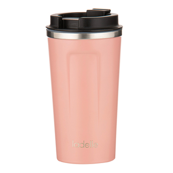 Ladelle Eco Culture Stainless Steel/PP 17cm/500ml Travel Mug - Blush