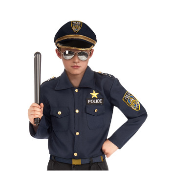 Rubies Police Officer Accessory Kit Boys Dress Up Costume - Size S