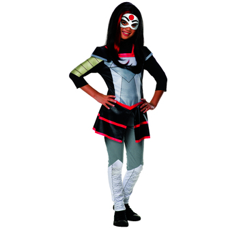 Dc Comics Katana Dcshg Deluxe Girls Dress Up Costume - Size S