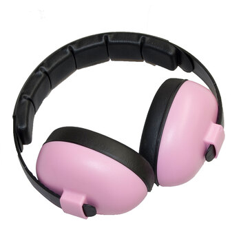 Banz Ear Muffs Mini Petal Pink Baby/Kids 0-3y