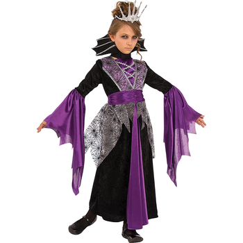 Queen Vampire Halloween Party Costume w/ Tiara - Size M