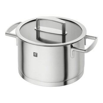 Zwilling Vitality 20cm Stainless Steel Stock Pot w/ Lid - Silver