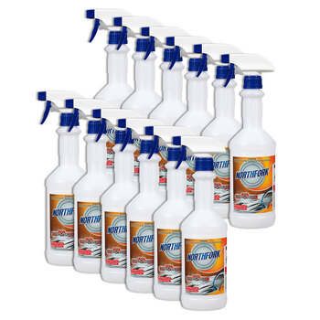 12PK Northfork Oven & Grill 750ml Cleaner Decanting Bottle Liquid Spray