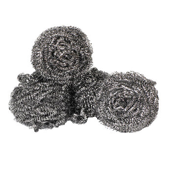 4pc Northfork Stainless Steel Rust Resistant Scourer