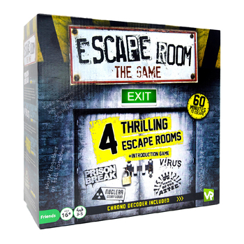 Identity Games Escape Room The Game 4 Rooms Plus Chrono Decoder Board Game