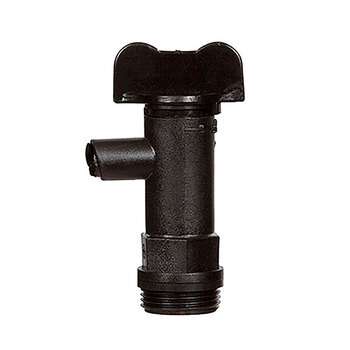 100PK Northfork Drum Tap/Cap For 15L Water Dispensers - Black