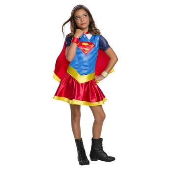 Dc Comics Supergirl Dcshg Hoodie Dress Up Costume - Size 9-12y