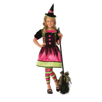 Rubies Bright Witch Girls Dress Up Costume - Size L